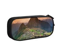 Inca City Ruin - Estuche para lápices para niñas y niños, bolsa grande para lápices, organizador de papelería escolar, bolsa de cosméticos para Wo, color, 5.0cm*10.5cm*20.5cm, Estuche para lápices