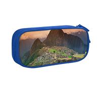 Inca City Ruin - Estuche para lápices para niñas y niños, bolsa grande para lápices, organizador de papelería escolar, bolsa de cosméticos para Wo, color, 5.0cm*10.5cm*20.5cm, Estuche para lápices