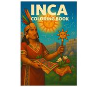 Inca Coloring Book: 50 Detailed Illustrations of Ancient Culture and Mythology: Relaxing and Educational Coloring for Kids and Adults