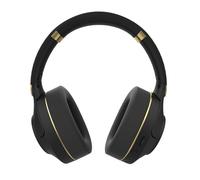 İnca IBK-503 Auriculares Bluetooth | Auriculares inalámbricos con micrófono | Hasta 12 horas de reproducción | Ranura para tarjeta AUX y SD | Diseño ergonómico para música y juegos (negro)