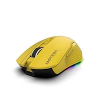 İnca IMG-328MX - Ratón inalámbrico para juegos, ligero de 89 g, sensor de 7200 DPI, conexión múltiple (2.4G/BT1/BT2), modo de suspensión de ahorro de energía, mouse RGB para juegos, 7 botones