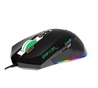 Inca IMG-347 Professional Ratón/ratón para juegos DPI: 1200/1600/2400/3200/4800/7200 RGB-12 modos de retroiluminación + retroiluminación apagado