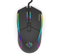 Inca IMG-GT16 Pro Óptico Gaming Ratón 6400 dpi RGB Logo Efecto