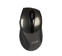 Inca IWM-505 - Ratón (Mano Derecha, Óptico, RF inalámbrico, 1600 dpi, Negro)