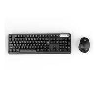 INCA Keyboard IWS-549U Wireless Set Including Mouse, Black, QWERTY
