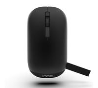 İnca Ratón inalámbrico, Bluetooth IWM-242S, tres modos 1. Bluetooth 5.4 + 2. Bluetooth 5.4 + 2.4G Wireless Optical Mouse, 800/1200/1600 DPI Ratón ergonómico silencioso para ordenador portátil, Mac, PC