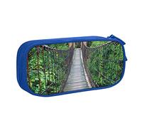 Inca Rope Bridge - Estuche para lápices para niñas y niños, bolsa grande para lápices, organizador de papelería escolar, bolsa de cosméticos para, color, 5.0cm*10.5cm*20.5cm, Estuche para lápices