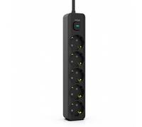 `INCA Steckdosenleiste IPW-44SY3 5fach, LED Anz. Bl` ACC NUEVO