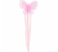 Inca Varita Mariposa Cintas En Rosa 1 Pcs
