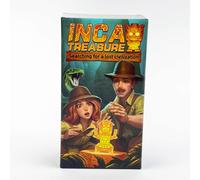 Incan Treasure Quest: Strategy Board Game for 3-8 Players (Ages 14+) C Bluff, Bet & Race to Survive!
