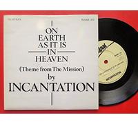 Incantation On Earth As It Is In Heaven 7" Filmtrax FRAME 103 EX/EX 1986 picture sleeve