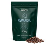 Incapto Café en Grano de Especialidad 500g | Origen Rwanda | 100% Arábica | Specialty Coffee 86 puntos SCA | Tueste Natural y Artesanal | Finca Rubavu, Nyamyumba