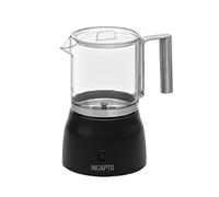 Incapto Coffee - Espumador de Leche Automático | Color Negro | Capacidad de 100-150 ml | Capuccinador | Vaporizador de Leche y Bebidas Vegetales | En frío y en Caliente