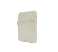 Incase Crosstown Funda con Woolenex - Orientación Vertical, protección Acolchada, construcción Duradera, Bolsillo Externo Deslizante - Funda para PC/Mac (Piedra caliza, MacBooks/portátiles de 14