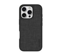 Incase ICON - Funda con Woolenex para iPhone 16 Pro, duradera, protectora, ligera, resistente al agua, resistente a los arañazos, con carga inalámbrica Magsafe, grafito Woolenex