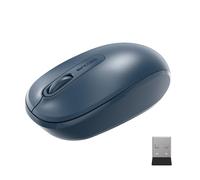 Incase Ratón móvil inalámbrico 1850, diseñado por Microsoft, compacto, cómodo, uso con mano derecha/izquierda, duración de la batería de 6 meses, nano transceptor, funciona con Mac/Windows 8/10/11
