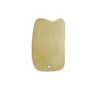 Incdnn Herramienta de Masaje de GUASHA Cobre GUA SHA Board GUASHA Trabaja DE Masaje DE RECRABRE para SPA Terapia Física Facial Care de raspado para el Cuerpo de la Cara