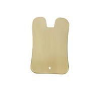 Incdnn Herramienta de Masaje de GUASHA Cobre GUA SHA Board GUASHA Trabaja DE Masaje DE RECRABRE para SPA Terapia Física Facial Care de raspado para el Cuerpo de la Cara