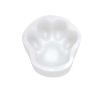 Incdnn Molde de silicona grande de 3,5 pulgadas, diseño de huellas de perro, gato, molde de resina, para manualidades, herramientas de bricolaje