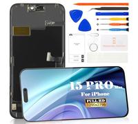 INCELL - Pantalla LCD de repuesto para iPhone 15 Pro Max de 6.7 pulgadas para iPhone 15 Pro Max A2849, A3105, A3106, A3108, kit de reparación de montaje de digitalizador (negro)
