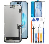 INCELL - Pantalla LCD para iPhone 16 Plus, pantalla de repuesto FHD de 6.7 pulgadas para iPhone 16 Plus, pantalla LCD, digitalizador táctil, montaje de pantalla A3290, A3082, A3289, A3291 con juego de