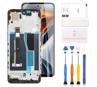 INCELL - Pantalla LCD para Moto G84 5G para Motorola Moto G84 5G XT2347 XT2347-1 XT2347-2 pantalla LCD táctil de 6.5 pulgadas, kit de repuesto de montaje digitalizador (negro con marco)