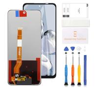 INCELL - Pantalla LCD para Realme C67 4G LCD para Realme C67 4G RMX3890, kit de reparación de repuesto de montaje de digitalizador de pantalla táctil (negro sin marco)