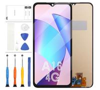 Incell - Pantalla LCD para Samsung Galaxy A16 4G - Pantalla LCD para Samsung Galaxy A16 5G SM-A166B SM-A166P SM-A166E LCD Display Touch Screen Digitizer Assembly Kit de reparación (negro)