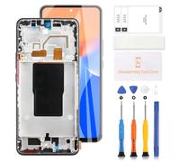 INCELL - Pantalla LCD para Xiaomi 12T LCD para Xiaomi 12T Pro 5G 2022, kit de repuesto de montaje de digitalizador táctil 22071212AG 22081212UG 22081212G de 6.65 pulgadas, color negro con marco