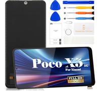 Incell - Pantalla LCD para Xiaomi Poco X5 5G para Xiaomi Poco X5 22111317PG, 22111317PI - Kit de reparación de digitalizador táctil de repuesto (negro, sin marco)