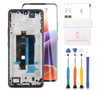 Incell - Pantalla LCD para Xiaomi Redmi Note 13 Pro + 5G LCD Display para Redmi Note13 Pro Plus 5G 23090RA98C Touch Screen Assembly con kit de reparación (negro con marco, no huellas dactilares)