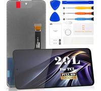 Incell - Pantalla LCD TCL 20L para TCL 20L Lite pantalla táctil para TCL 20L + reemplazo de pantalla para TCL 20S digitalizador kits de reparación sin marco (negro)