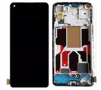 Incell para Realme GT Master Edition - Pantalla LCD de Repuesto RMX3363, RMX3360, Kit de reparación del digitalizador táctil con Marco (Negro, sin reconocimiento de Huella Dactilar)