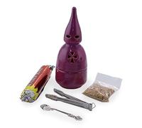 Incensario Morado con Accesorios