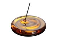 Incense Burner - Insence-Sticks Burner Room Decor | Glass Heat-Resistant Meditation, For Living Room Study Desktop Shelf Work Relaxation Decoration Birthday
