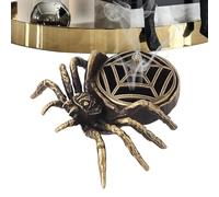Incense Burner Ornament, 1 Metal Spider Shaped Vintage Retro Hollow | Incenses Burners for Home - for Bedroom Den Homes Kitchen Meditation Meditations Rooms SPA Tea Room Yoga Zen