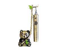 Incense Burner Panda Ornament - Aromatherapy Holder For Fragrance Sticks | Copper Alloy Electroplated Decor with Cute Panda Design, Meditation Yoga Accent For Bedroom