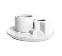 Incense Burner - Tabletop Scents Vessel, Censer and Tealight Stand, Stable Base Bottom, Integrated Ash Collection Management Utility, Aromatherapy Equipment for Yoga Exercises