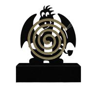 Incense Coil Holder,Decorative Fireproof Metal Stand,Coil Incense Holder For Outdoor - For Indoor Home Bedroom Living Room Kitchen Office Garden Backyard Patio Fishing23x26.8cm/9.06x10.55 Inch