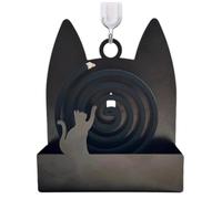 Incense Coil Holder - Metal Cat Ear Design Burner, Creative Fly Support Rack | Heat Resistant Holder, Artistic Home Fragrance Accessory For Bedroom Living Room Kitchen Patio Balcony Yard Camp