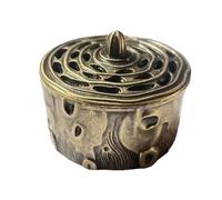 Incense Cones Holder, Electroplating Process Incense Burner, Fly Control Meditation Accessory For Home Kitchen Outdoors Yoga Living Room Meditation SPA