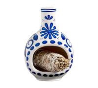 Incense Holder for Burning - Elegant Ceramic Tabletop Sculpture Decor for Yoga, Meditation, and Relaxation, with Flow Design for Calming Ambiance, for Bedroom, Apartment, Hotel, Reading Room