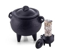 Incense Holder For Burning - Iron Sculpture Incense Burner Pot, Decorative Ash Catcher Stand For Meditation Yoga Relaxation, Bedroom Living Room Reading Corner Hotel SPA Decor Use