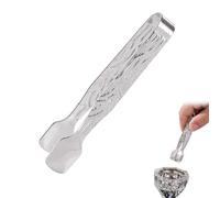 Incense Tongs Small | Metal Coal Tablet Clip, Charcoal Disk Picking Clip with Long Handle, Elegant Gold/Silver Solid Incense Accessory for Meditation, Home, Spa, Church, Yoga Studio, Study, Break Room