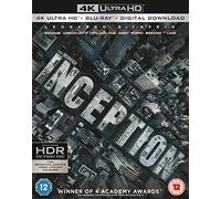 Inception [Edizione: Regno Unito] [4k Ultra-HD + Blu-Ray]