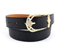 Inception Pro Infinite Cinturón para mujer - negro - cuero ecológico - hebilla de diamantes de imitación nj - 097