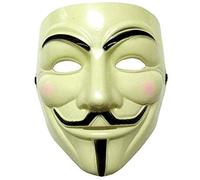 Inception Pro infinite Máscara amarilla V para Vendetta Guy Fawkes Anonymous película famosa carnaval Halloween disfraz disfraz unisex
