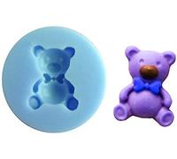 Inception Pro Infinite Sa097 - Molde de Silicona para Uso alimentario de Osito de Peluche pequeño - Pasta de azúcar - fondants - tortas - panqueques - Muffins - Decoraciones