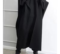 INCERUN Capa asimétrica con capucha para hombre, abrigo de corte y larga, estilo punk vintage y , diseño original para otoño y , talla grande, ideal para streetwear, salidas, ocio y uso diario.