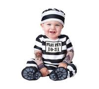 InCharacter Tiempo Fuera Cárcel Preso Bebé Halloween Bebé Niño Disfraz 16015